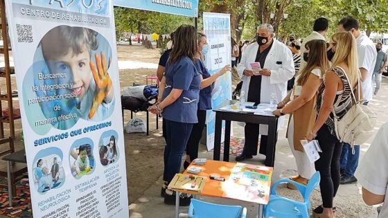 Se realizaron actividades en la plaza Alvarado por el Día Internacional de las Personas con Discapacidad