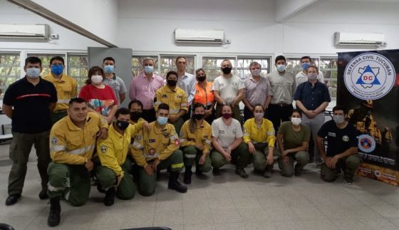 Defensa Civil participó del encuentro NOA del Sistema Nacional del Manejo de Fuego