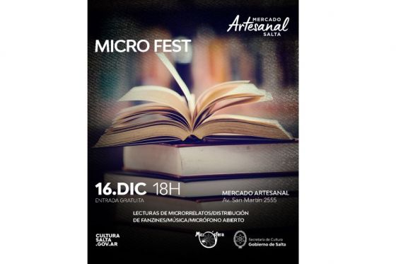 Se realizará un encuentro de microrrelatos en el Mercado Artesanal