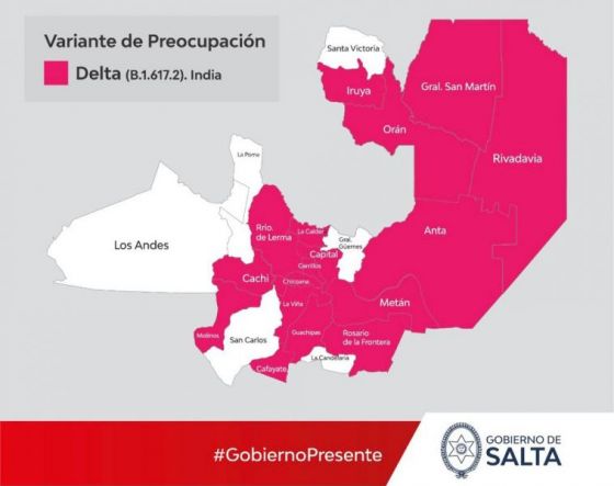 Se confirman 6 nuevos casos de la variante Delta