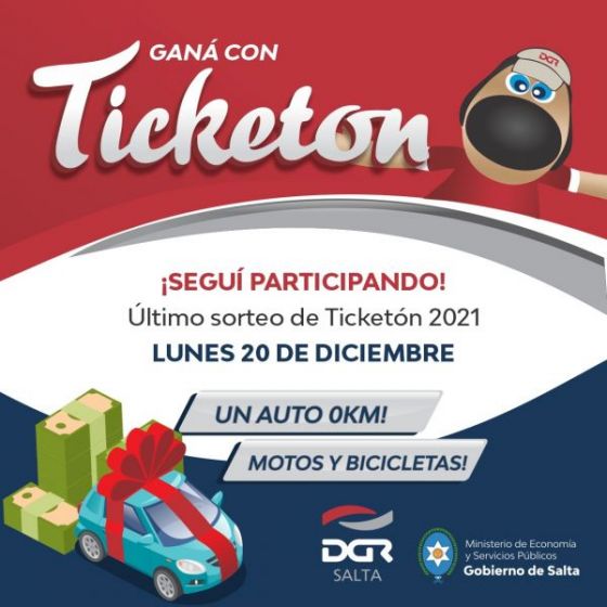 Hoy se realizará el  último sorteo anual de Ticketon