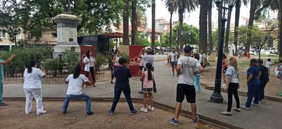 El Parque del Bicentenario participó de la actividad “Nutrición consciente en Navidad”