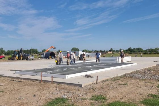 En Orán se construye un hospital modular