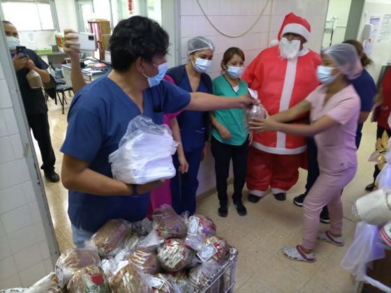 Penitenciarios agasajaron a pacientes y profesionales de distintos hospitales de Salta