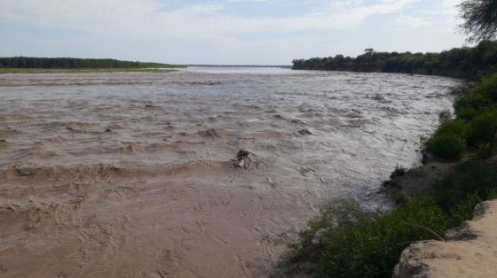 Recursos Hídricos recorre la zona de desborde del río Pilcomayo