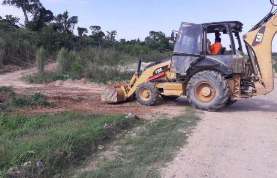 Vialidad realiza trabajos para acondicionar la ruta provincial 18