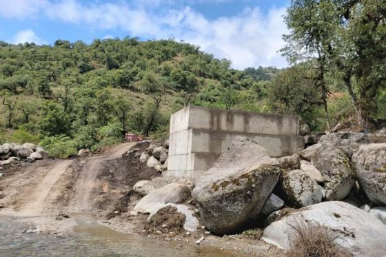 Avanza la construcción de dos puentes en la ruta provincial 7