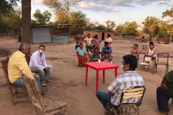 Acompañamiento y asistencia a comunidades de Santa Victoria Este