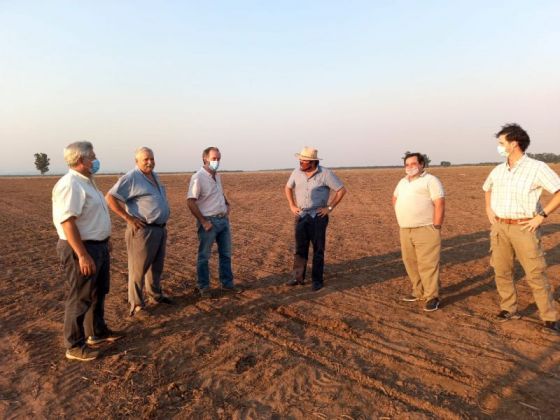 El Gobierno analiza el impacto de la sequía que afecta a la producción agropecuaria en Anta