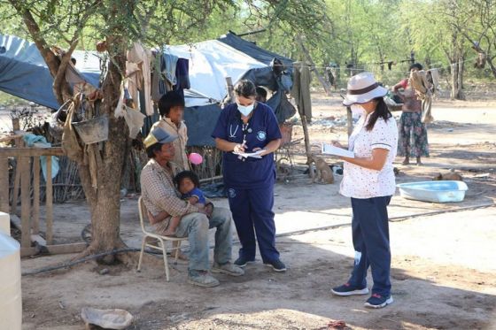 Continúa el despliegue sanitario en 8 comunidades de Santa Victoria Este y Tartagal