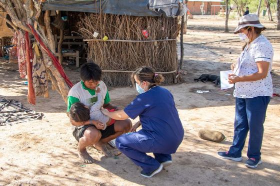 El refuerzo sanitario en Santa Victoria Este y Tartagal contabilizó más de 1200 atenciones