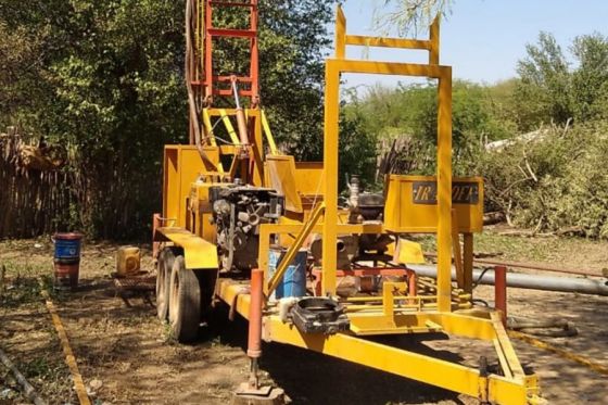 Avanza la obra de captación de agua en la comunidad Misión Carboncito