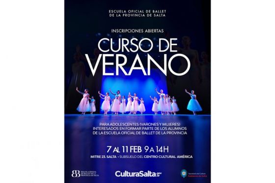 Curso de verano en la Escuela Oficial de Ballet