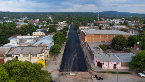 El consorcio de pavimentación del norte hace obras en Embarcación