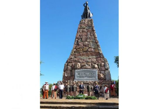 Natalicio del General Güemes: homenajes de la Delegación de Casa de Salta en CABA