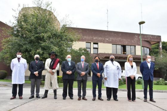 Homenajearon a Güemes plantando árboles en las sedes de los tres poderes del Estado