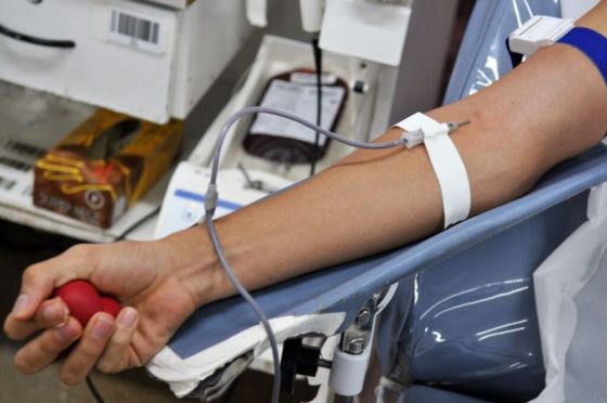 Promoción y colecta de sangre en el hospital Materno Infantil