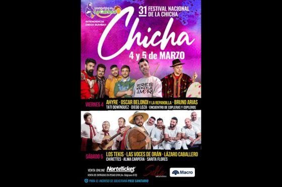 Lanzaron el Festival Nacional de la Chicha