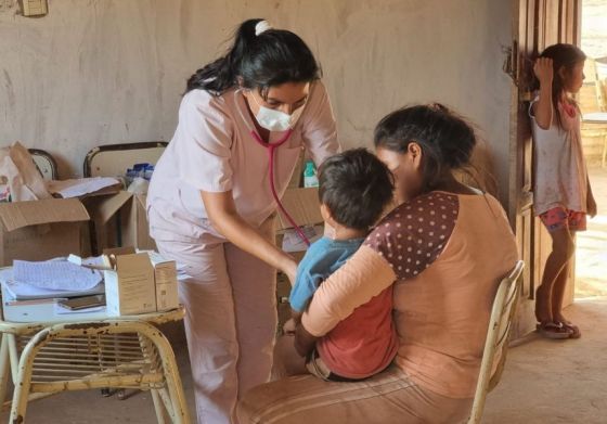 Continúa el despliegue sanitario en más de 10 comunidades de Santa Victoria Este