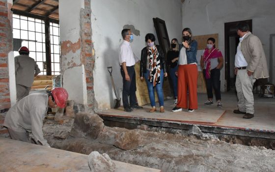 Iniciaron las obras para poner en valor el Fuerte de Cobos y Finca El Carmen