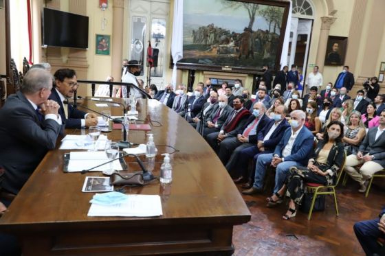 Mensaje del gobernador Gustavo Sáenz ante la 124° Asamblea Legislativa