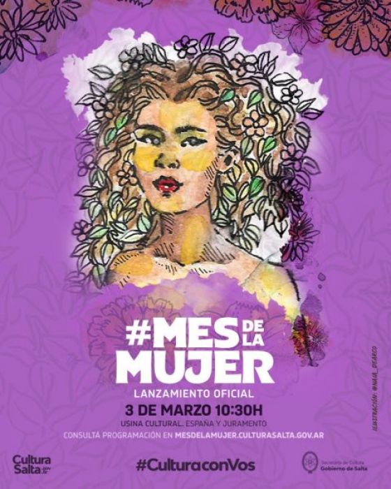 Anuncian el Ciclo #MesdelaMujer 2022