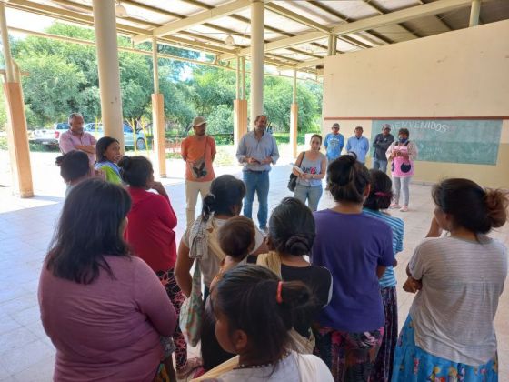 Mujeres de la Misión Kilómetro 2 de Pluma de Pato recibieron un abordaje integral en materia de acceso a justicia