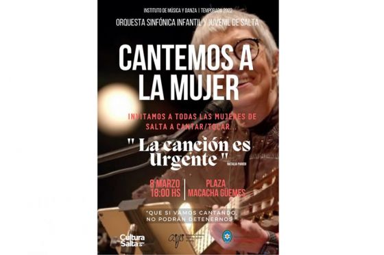 La Orquesta Sinfónica Infantil y Juvenil participa de las actividades por el Mes de la Mujer