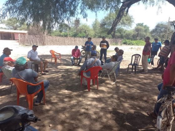 Trabajo articulado con comunidades originarias para garantizar el acceso al agua segura