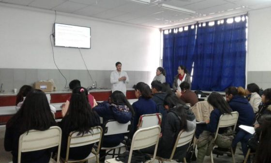 El hospital San Bernardo capacita a docentes como referentes de salud comunitaria