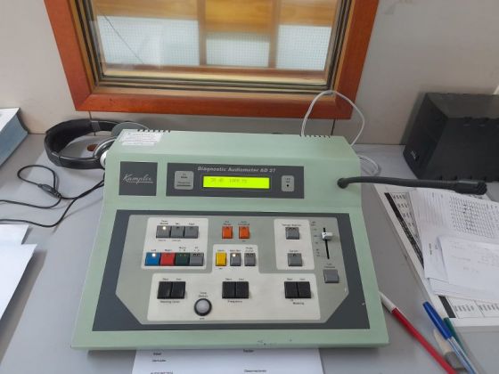 Nuevamente se hacen audiometrías en el hospital Señor del Milagro