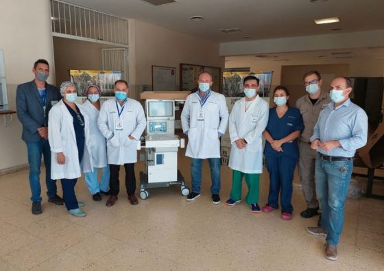 El hospital San Bernardo moderniza su equipamiento de anestesiología