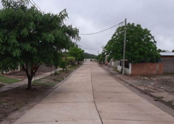 Finalizó la obra de pavimentación en Río Piedras