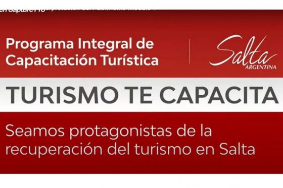 Agenda de capacitación turística durante abril