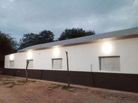 Terminó la construcción de un comedor para la comunidad wichí en General Pizarro