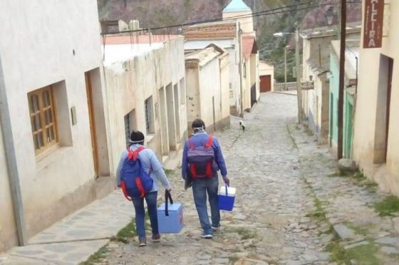 Avanza la campaña de vacunación antigripal en toda la provincia