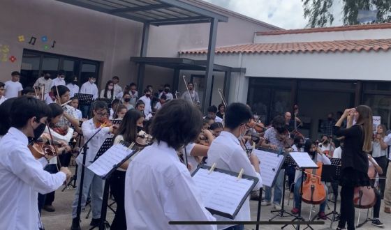 A través del arte estudiantes volvieron a vincularse con su escuela