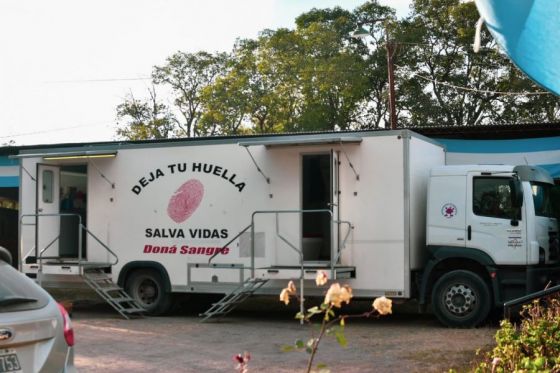 Hoy se colectará sangre de todo grupo y factor en Campo Quijano