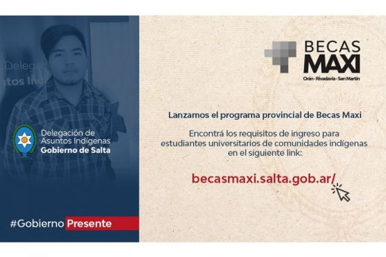 Becas Maxi: requisitos de ingreso para estudiantes universitarios de comunidades indígenas