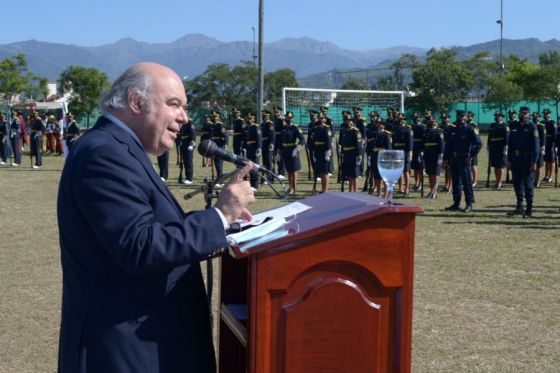 La Policía de Salta celebró un nuevo aniversario de la creación de la Escuela de Cadetes