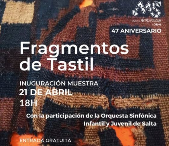 El Museo Antropológico inaugura la muestra “Fragmentos de Tastil” en su 47º Aniversario