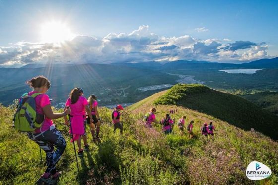 Mujeres de todo el país corren en el  Berkana Woman’s Trail Camp