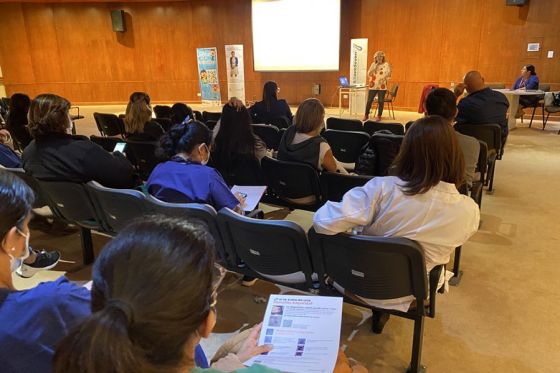 Profesionales de los hospitales Materno Infantil y San Bernardo se capacitaron en hemofilia adquirida