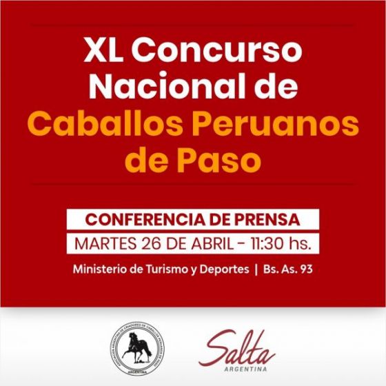 Presentan el Concurso Nacional de Caballos Peruano de Paso