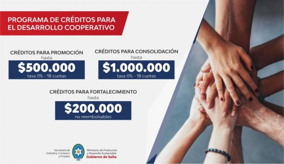 En mayo se pondrá en marcha el Programa de Créditos para el Desarrollo Cooperativo