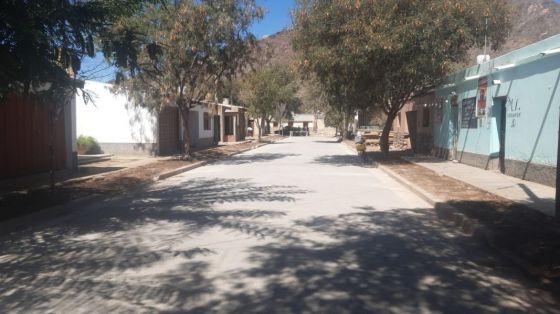 Molinos sumó infraestructura urbana con una obra de pavimentación