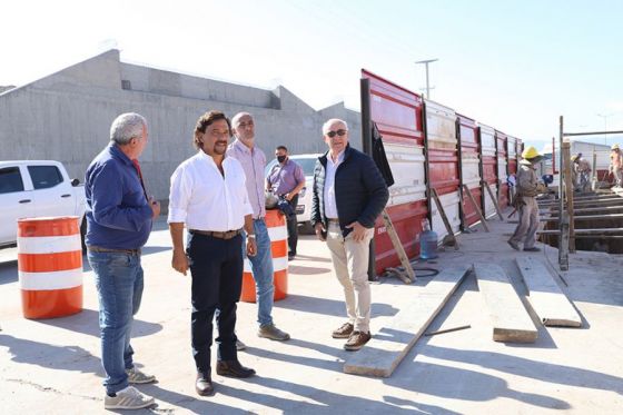 El gobernador Sáenz supervisó el avance de obras de la Circunvalación Noroeste