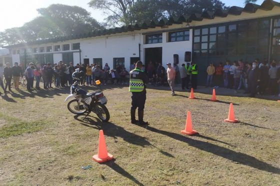 Más de mil estudiantes participaron de una jornada de concientización vial en Rosario de la Frontera