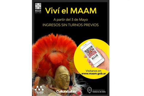 Ya no es necesario reservar turno para visitar el MAAM