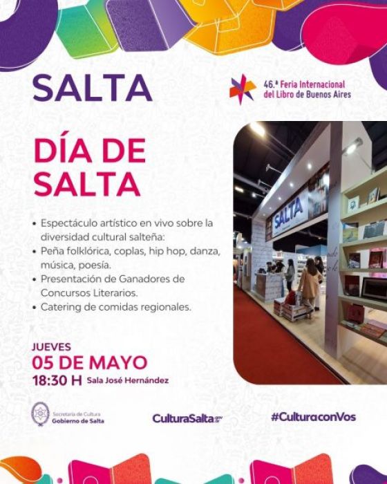 Se presenta el Día de Salta en la 46ª Feria Internacional del Libro